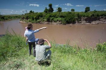 Elewana Sand River Masai Mara Hotel Maasai Mara Buitenkant foto